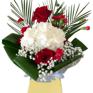 Floral Box Vase